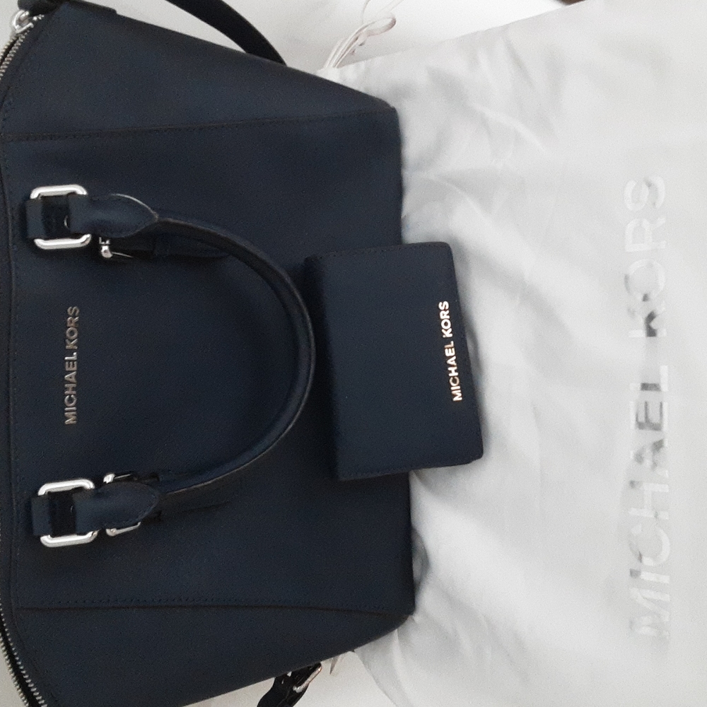 Michael Kors purse with matching wallet